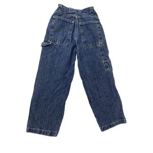 Vintage Y2K Carpenter Jeans Arizona Kids Size 8 100% Cotton Blue Denim Streetwea